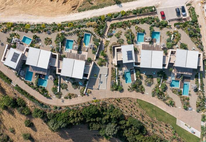 Villa für 5 Personen, mit Garten und Pool sowie Ausblick, kinderfreundlich in Chalkidiki - 3