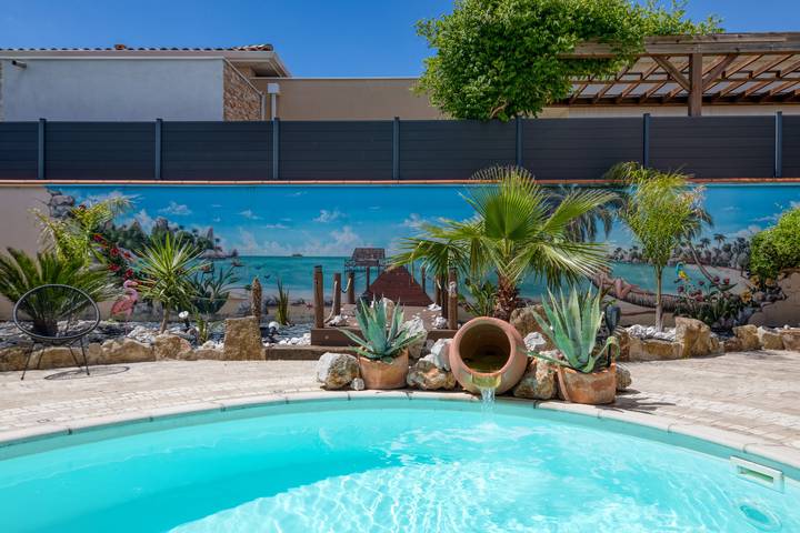 Location de vacances pour 4 personnes, avec jardin à Puimisson - 2
