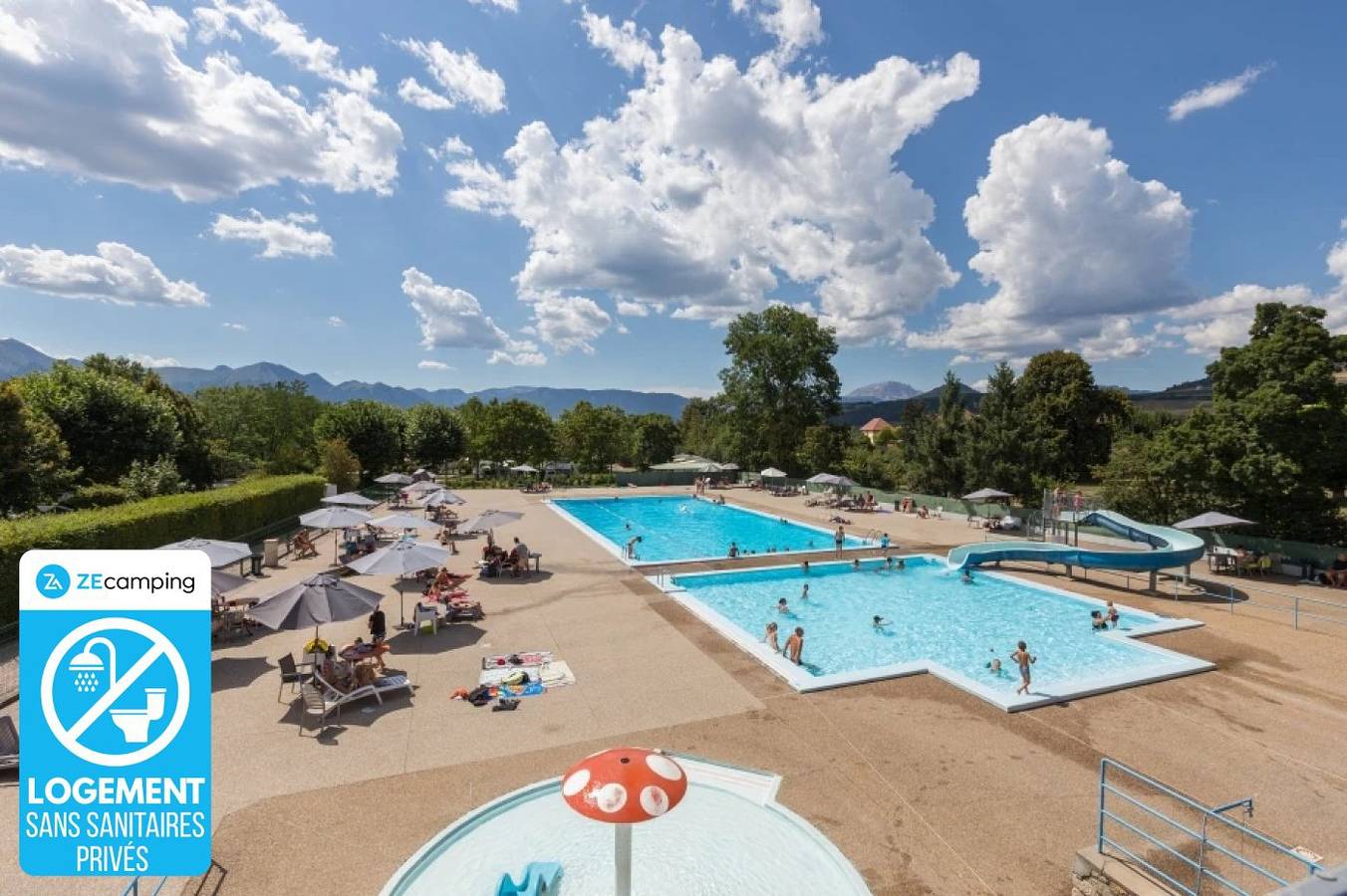 Camping 3 étoiles - Piscine  - ccbgaai in Mens, Isère