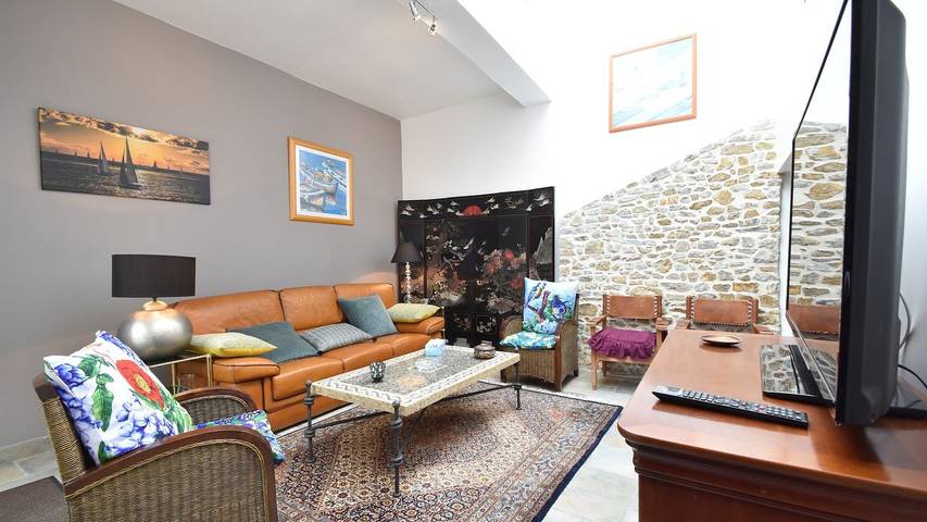 Maison de vacances pour 9 personnes, avec jardin