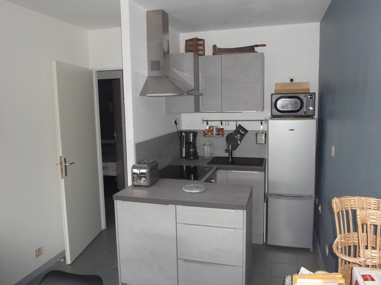 Ganze Wohnung, Wohnung für 4, direkter Strandzugang, sonnige Terrasse in Fort-Mahon-Plage, Abbeville und Umgebung