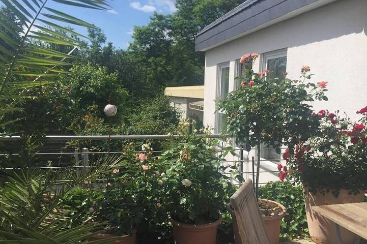 Ferienwohnung für 4 Personen, mit Terrasse und Garten in Trier