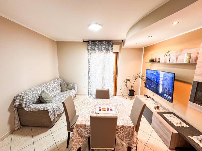 Appartamento per 2 persone, con balcone e panorama in Sestu