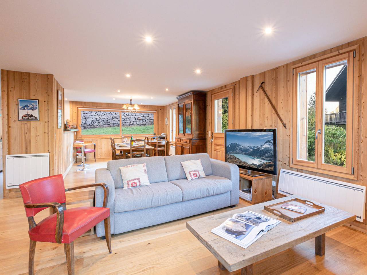 Charmantes Chalet in Chamonix mit Sauna und Garten, Haustiere erlaubt in Chamonix, Mont-Blanc-Massiv