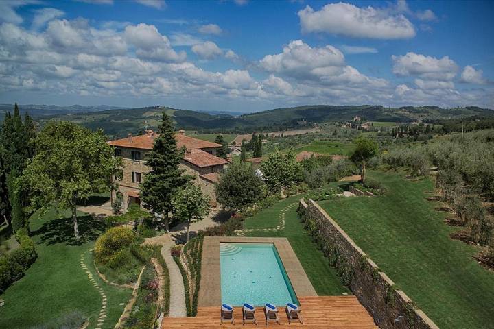 Chambre d’hôte pour 2 personnes, avec piscine ainsi que jardin et vue à Greve In Chianti - 2
