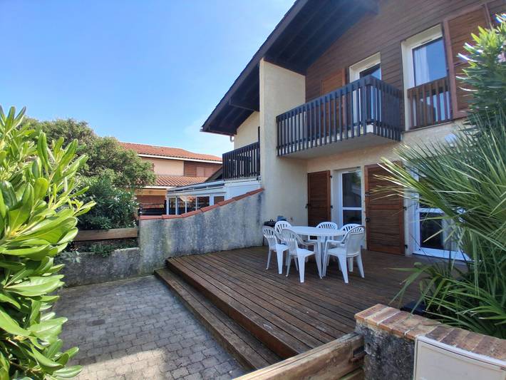 Maison de vacances pour 6 personnes, avec piscine et terrasse à Seignosse
