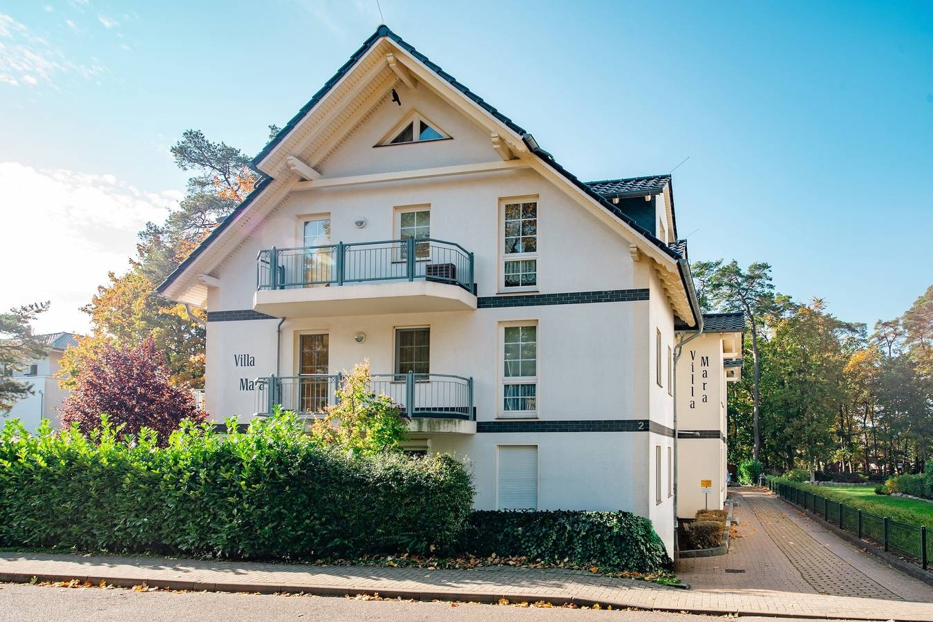 Apartamento vacacional entero, Villa Mara - Wohnung 9 - Bade- & Saunawelt täglich inklusive in Baabe, Rügen