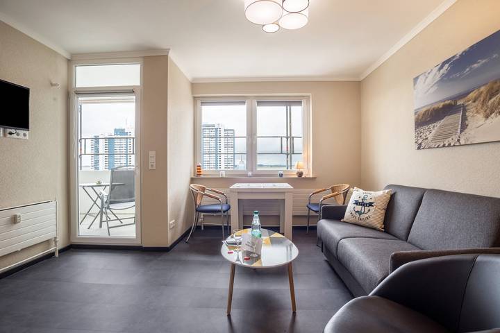 Ferienwohnung für 3 Personen, mit Balkon und Garten rund um die Havenwelten - 3