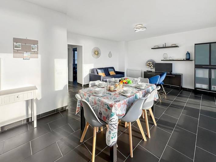 Gîte pour 4 personnes, avec terrasse et vue dans Stella Plage - 3