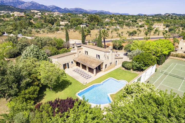Casa rural para 9 personas, con terraza y jardín en Lloseta - 3