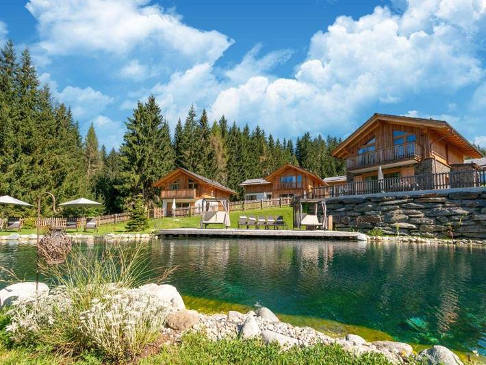 Chalet für 6 Personen, mit Pool und Sauna sowie Terrasse und Garten, mit Haustier in Tamsweg