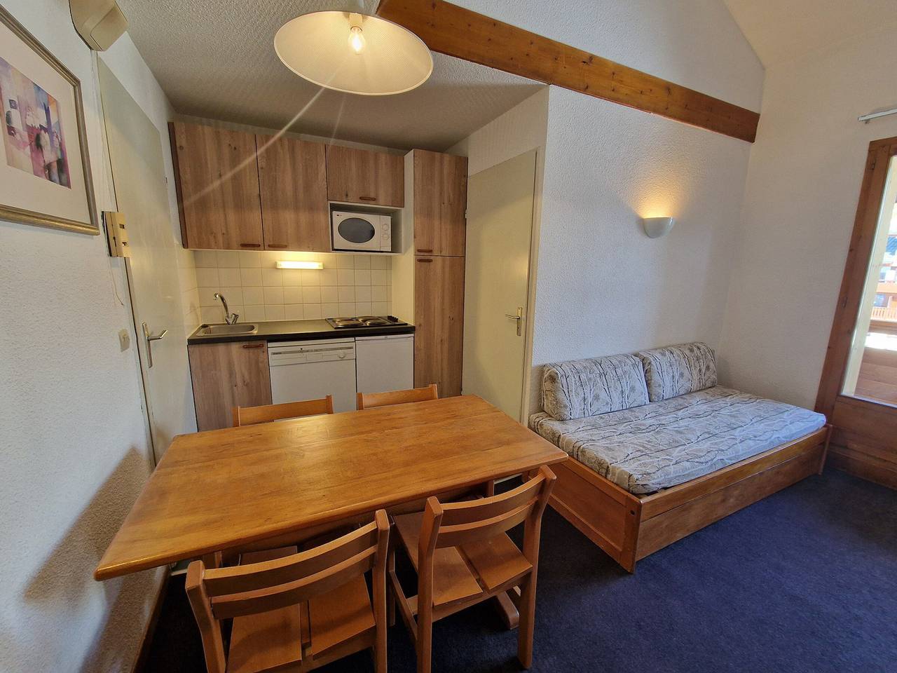 Appartement entier, Appartement Duplex 6 pers, balcon vue montagne, parking inclus in La Plagne, La Plagne-Tarentaise