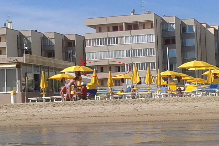 Appartamento per 7 persone, con balcone in Lido Adriano