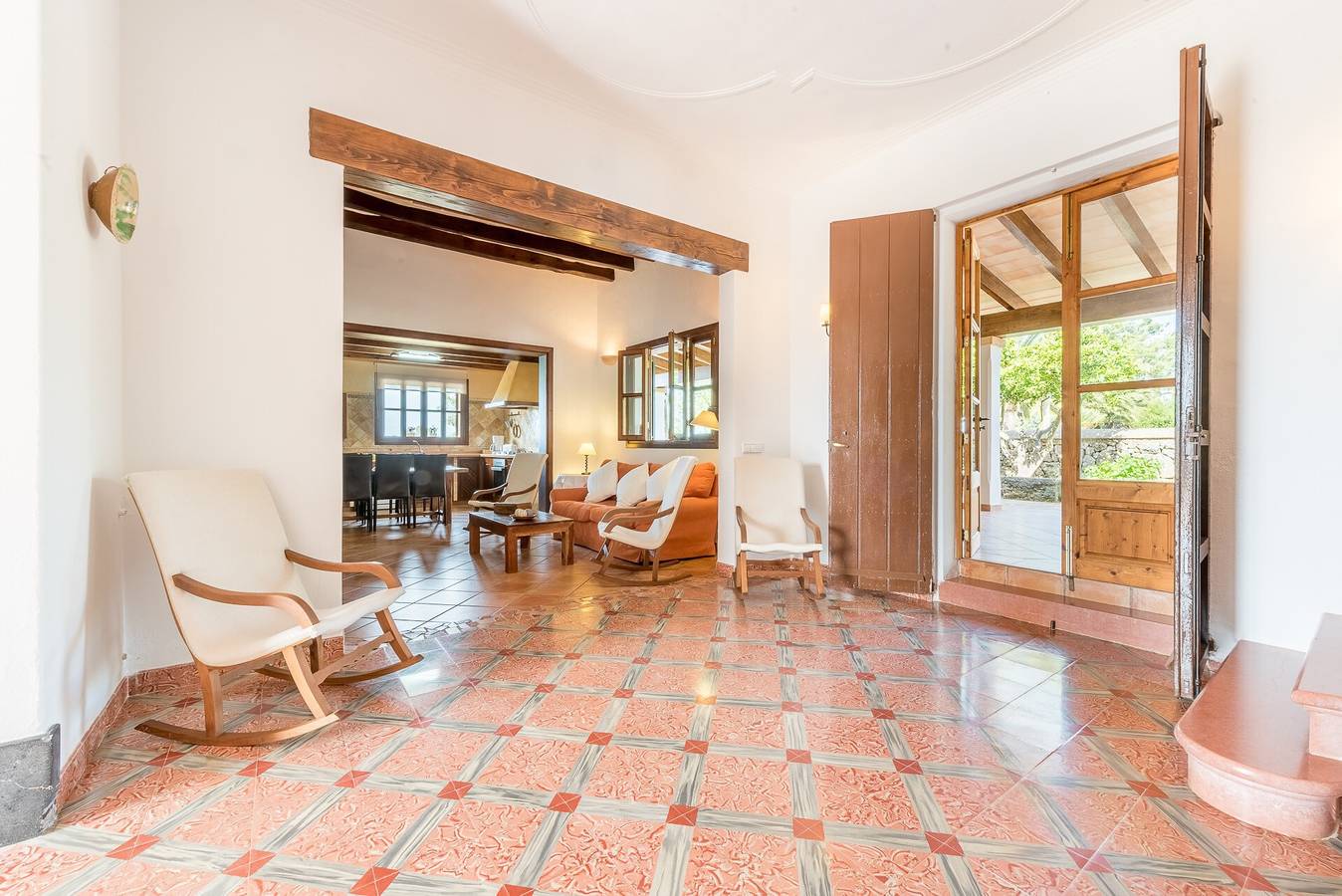 Finca Son Rossinyol für 12 Personen mit privatem Pool und Wlan in Campos, Mallorca Süden