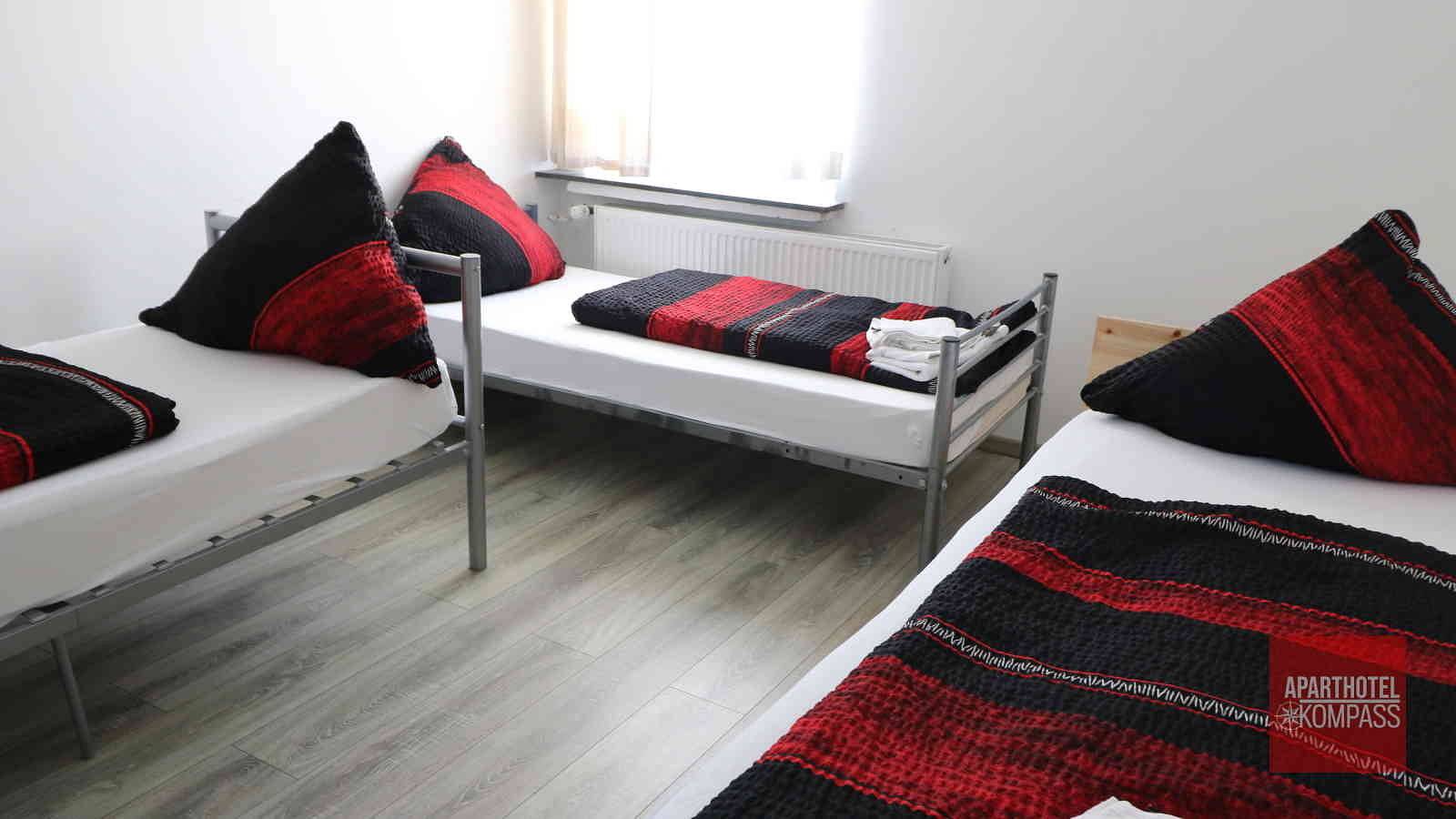 Apartamento vacacional entero, Apartamento de vacaciones para 6 personas con balcón in Essen, Región del Ruhr