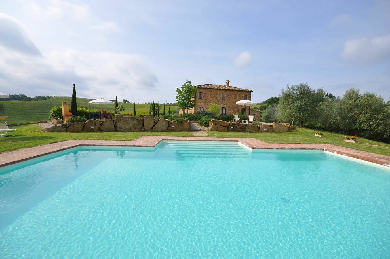 Villa voor 10 personen met zwembad in Trequanda, Provincie Siena