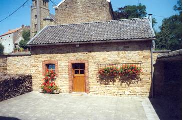 Gîte pour 4 personnes, avec jardin et vue à Modave