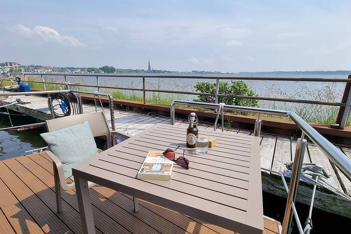 Hausboot für 2 Personen, mit Terrasse in Schlei - 4