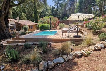 Cottage pour 5 personnes, avec jardin à Oletta