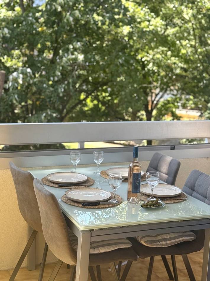 Ferienwohnung für 2 Personen, mit Balkon/Terrasse und Balkon in Sainte-Maxime