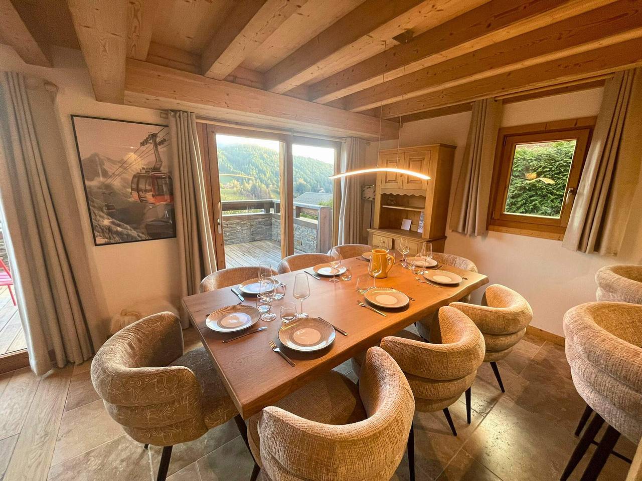 Appartement entier, Magnifique chalet 4 chambres aux Gets, vue imprenable in Les Gets, Les Portes du Soleil