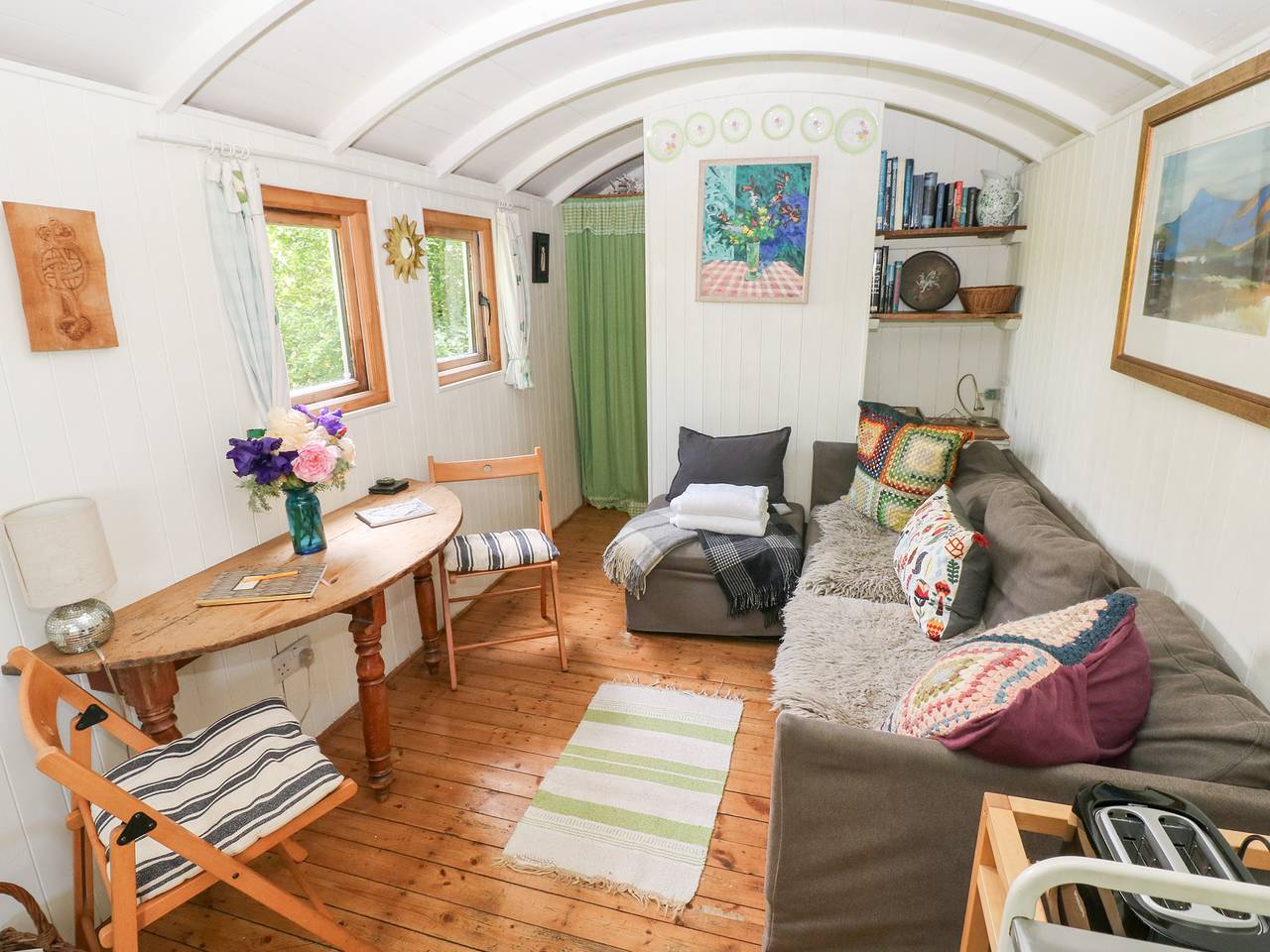 Hütte für 2 Personen mit Garten in Solva, Pembrokeshire