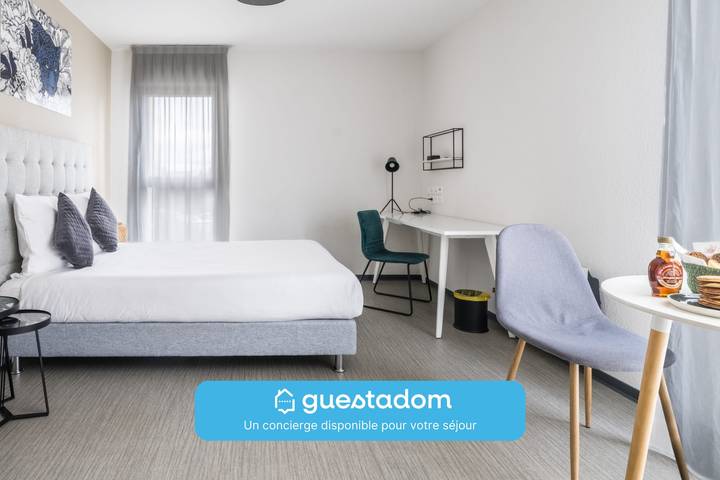 Studio pour 2 personnes, adapté aux familles à Montpellier