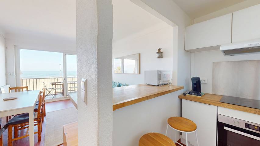 Gîte pour 5 personnes, avec Balcon dans Canet-Plage - 2