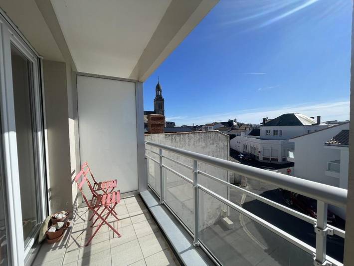 Gîte pour 4 personnes, avec balcon dans Office De Tourisme Du Pays De Saint Gilles Croix De Vie