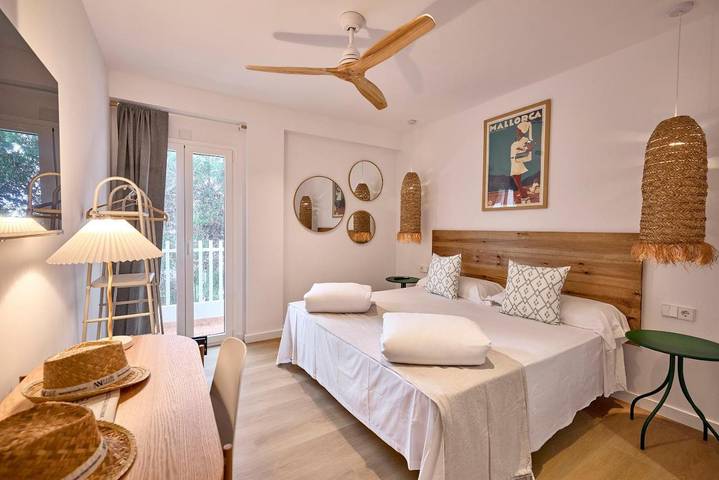 Maison d’hôte pour 2 personnes, avec balcon à Cala d'Or