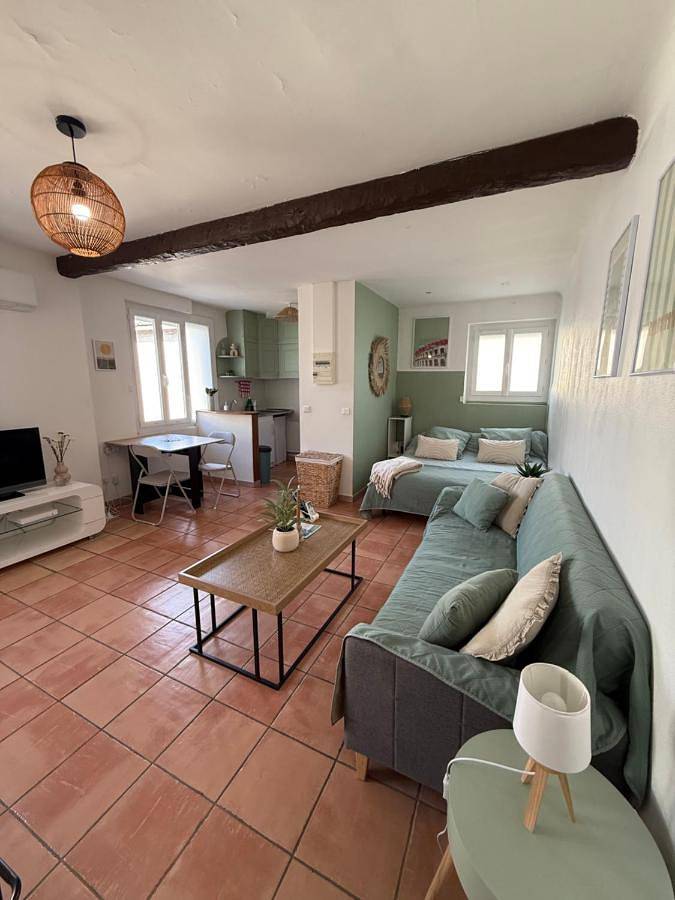 Appartement entier, One-Bedroom Apartment in Aimargues, Côte méditerranéenne (France)