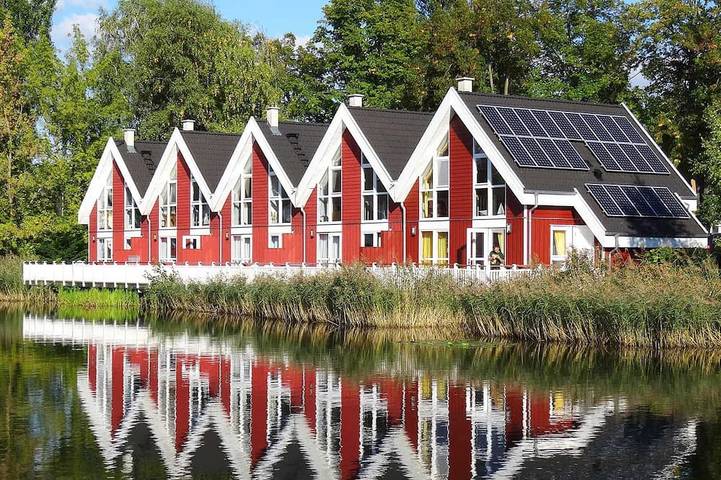 Ferienwohnung für 4 Personen, mit Whirlpool und Terrasse sowie Garten und Sauna