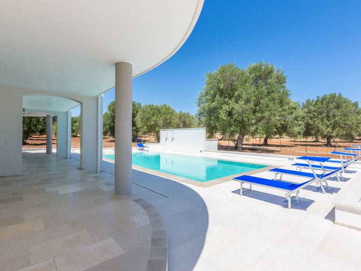 Ferienhaus für 6 Personen, mit Terrasse und Garten sowie Pool in Italien - 4