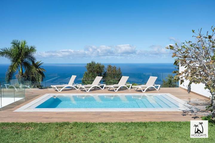 Chalet para 4 personas, con piscina además de vistas y terraza, Se admiten mascotas en Valle de la Orotava - 3