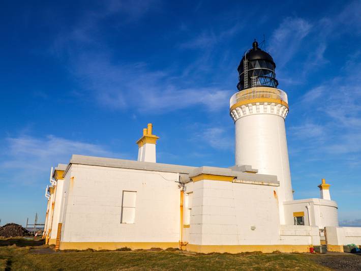 The Lighthouse Keepers Cabin in Wick, Highlands