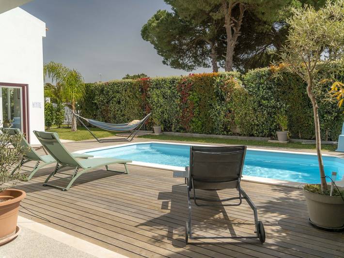 Casa rural para 9 personas, con jardín y balcón en Costa da Caparica - 4