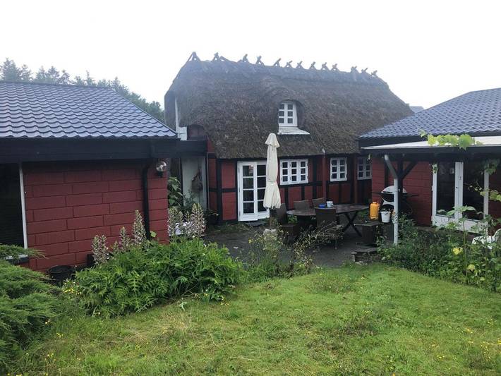 Villa for 6 personer, med Terrasse og Have i Ry