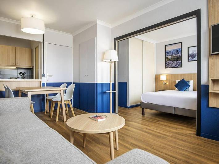 Appart’hôtel pour 6 personnes, avec balcon et vue