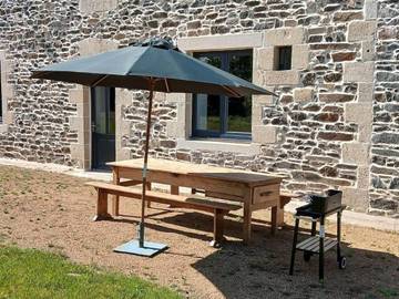 Gîte pour 12 personnes, avec jardin à Saint-Clet