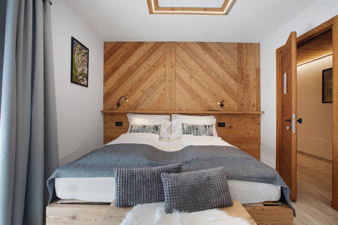 Zimmer 'Renetta' mit Bergblick, Wlan und Klimaanlage in Saint-Pierre (Aostatal), Comune di Saint-Pierre