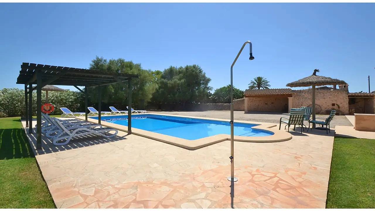 Casa de vacaciones para 9 personas con jardín in Porreras, Mallorca Sur