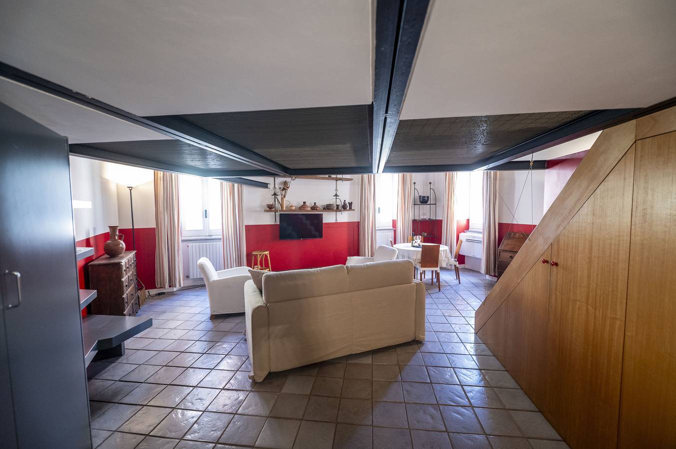 Appartamento intero, The Scarlet Loft in Trastevere in Trastevere, Roma