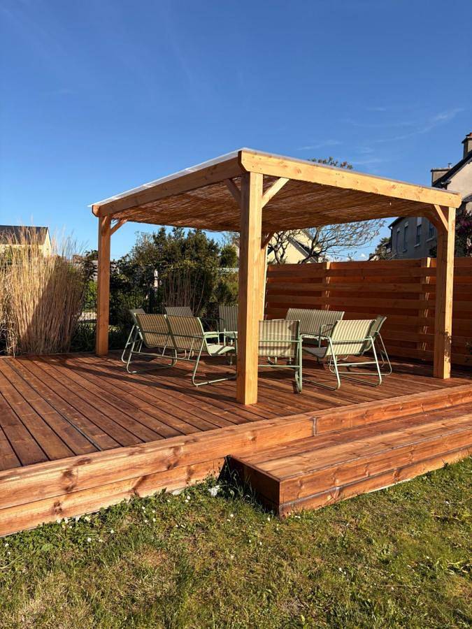Location de vacances pour 10 personnes, avec jardin à Le Vivier-sur-Mer - 3