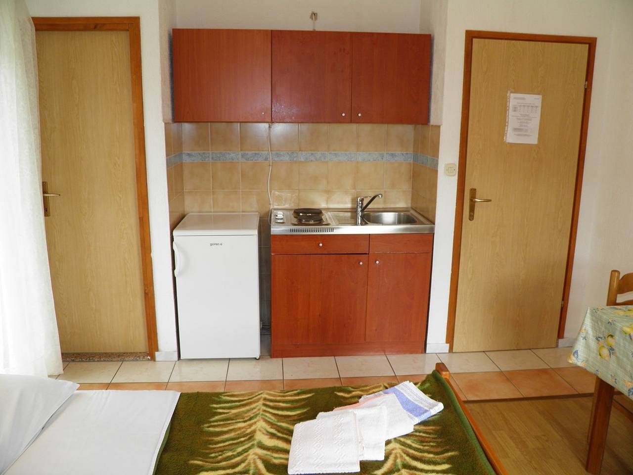 Ganze Wohnung, Studio Apartment Miljenka Nr. 6 - mit Balkon und Parkplatz in Baska, Krk
