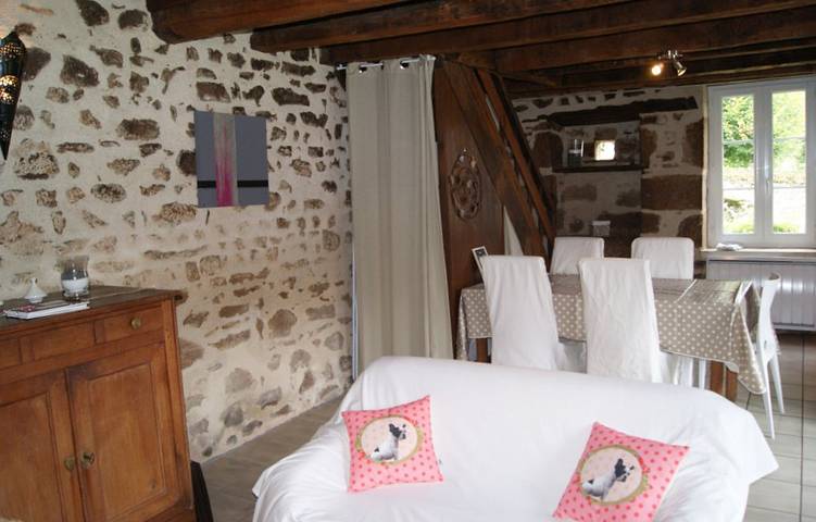 Gîte pour 4 personnes, avec terrasse ainsi que piscine et jardin dans la Creuse - 3