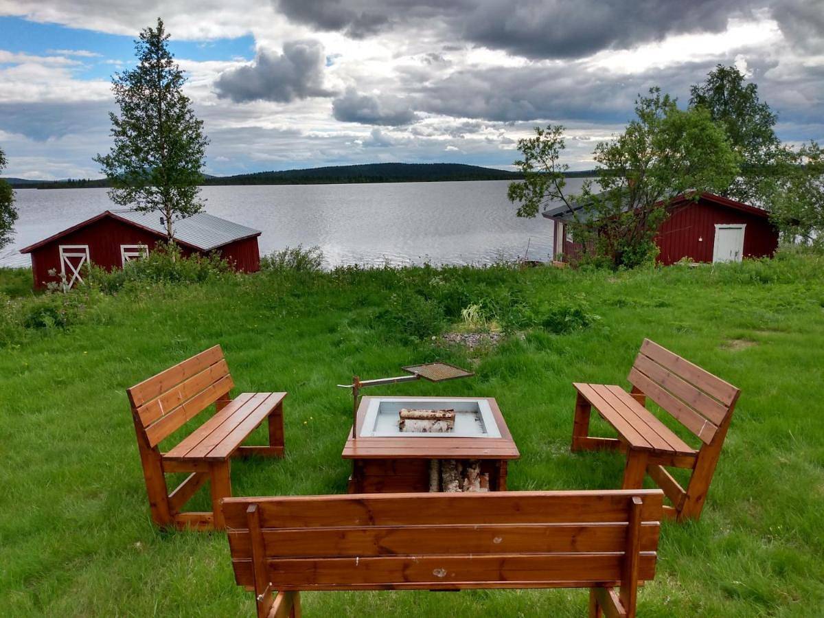 Piilijärvi Camping in Kiruna, Lappland (Schweden)