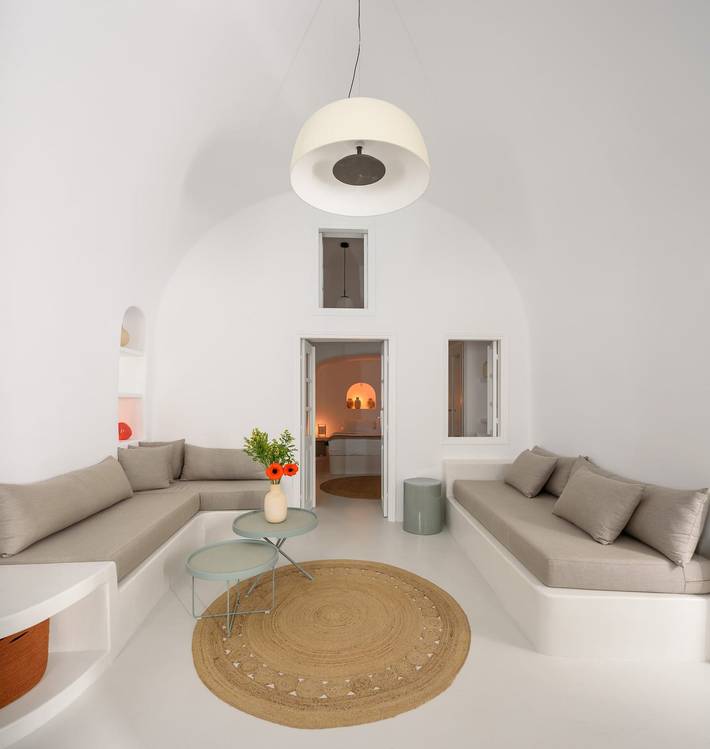 Villa pour 4 personnes, avec jardin ainsi que vue sur l’océan et terrasse à Oia - 4