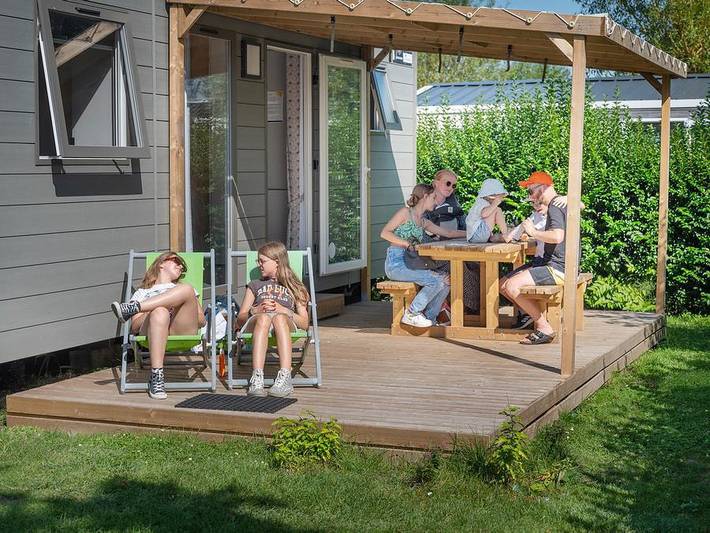 Camping pour 4 personnes, avec balcon/terrasse ainsi que bassin pour enfant et terrasse dans la Somme - 3