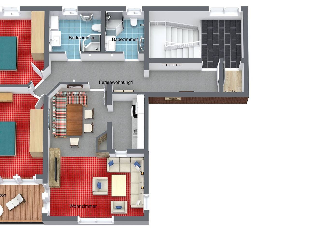 Ganze Ferienwohnung, Schädle Petra und Günther - Ferienwohnung 1 in Grän, Allgäuer Alpen (Österreich)