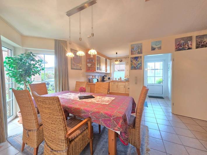 Ferienhaus für 4 Personen, mit Garten in Neßmersiel